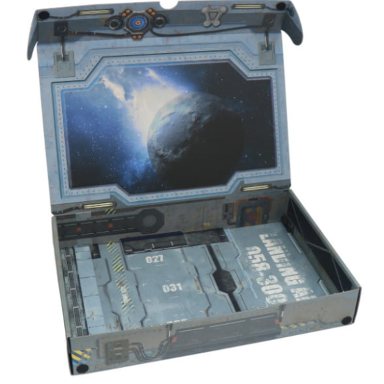 Pudełko Vanguard(Sci - Fi) z dwoma płytami na modele ze zmagnesowanymi podstawkami